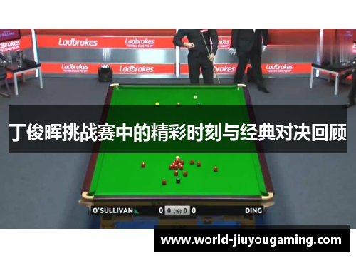 丁俊晖挑战赛中的精彩时刻与经典对决回顾 丁俊晖挑战赛中的精彩时刻与经典对决回顾