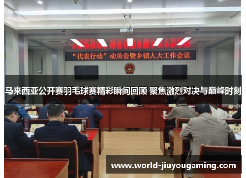 马来西亚公开赛羽毛球赛精彩瞬间回顾 聚焦激烈对决与巅峰时刻